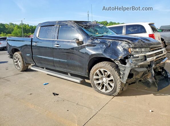 1GCUYHEL4KZ415218 2019 CHEVROLET SILVERADO Black Front right