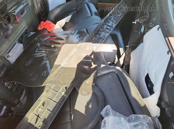1GCUYHELXKZ166598 2019 CHEVROLET SILVERADO Gray Вид підкапотного простору