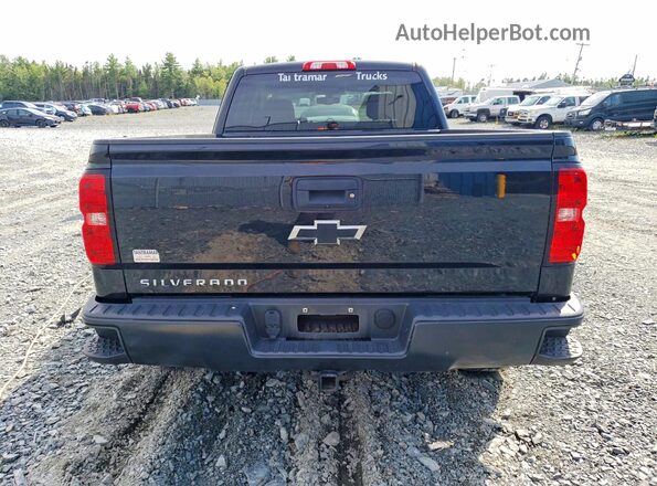 1GCVKNEC3HZ225780 2017 CHEVROLET SILVERADO Black უკანა ხედი