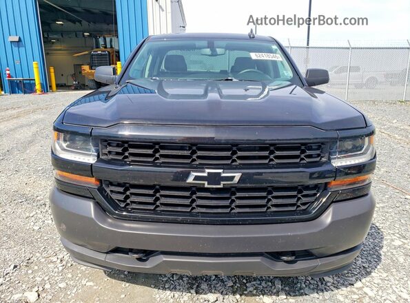 1GCVKNEC3HZ225780 2017 CHEVROLET SILVERADO Black წინა ხედი