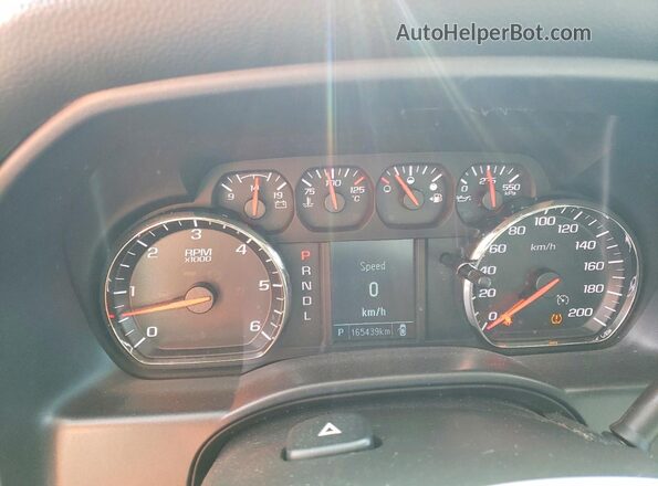 1GCVKNEC3HZ225780 2017 CHEVROLET SILVERADO Black ხელსაწყოთა პანელის ხედი