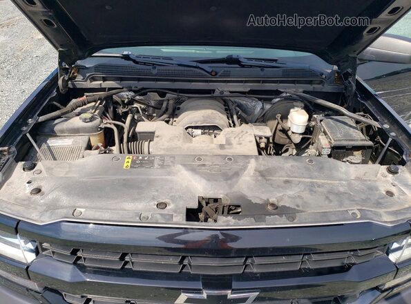 1GCVKNEC3HZ225780 2017 CHEVROLET SILVERADO Black უკანა სალონის ხედი