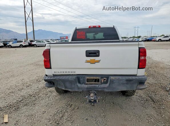 1GCVKNEC4JZ127380 2018 CHEVROLET SILVERADO White Rear view