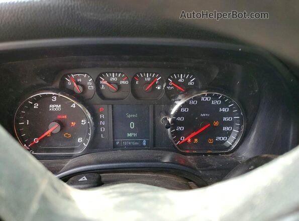 1GCVKNEC4JZ127380 2018 CHEVROLET SILVERADO White Instrument cluster view