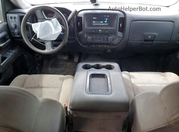 1GCVKNEC4JZ127380 2018 CHEVROLET SILVERADO White Dashboard view