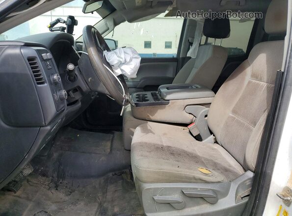 1GCVKNEC4JZ127380 2018 CHEVROLET SILVERADO White Front interior view