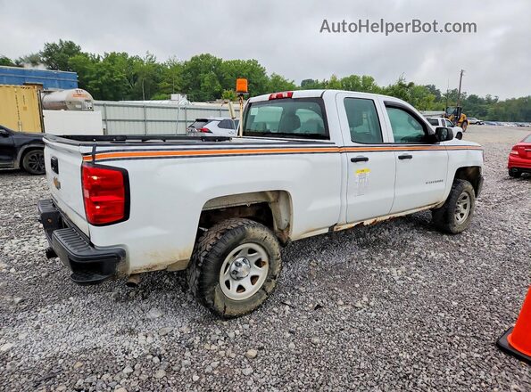 1GCVKNEC6HZ359344 2017 CHEVROLET SILVERADO White Tył prawy