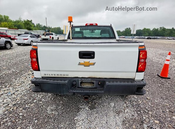 1GCVKNEC6HZ359344 2017 CHEVROLET SILVERADO White Widok z tyłu