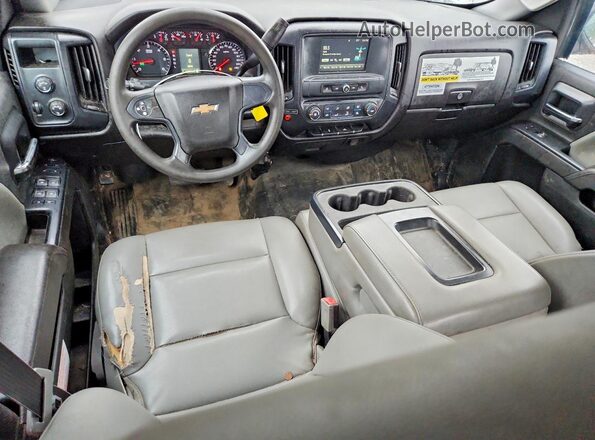 1GCVKNEC6HZ359344 2017 CHEVROLET SILVERADO White Widok deski rozdzielczej