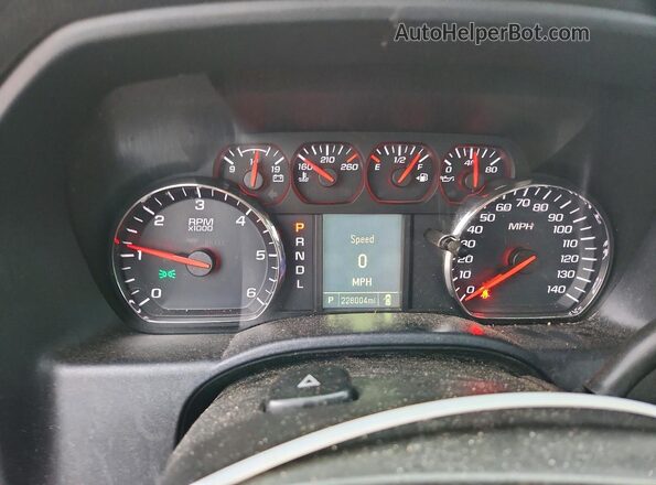1GCVKNEC6HZ359344 2017 CHEVROLET SILVERADO White Widok zestawu wskaźników