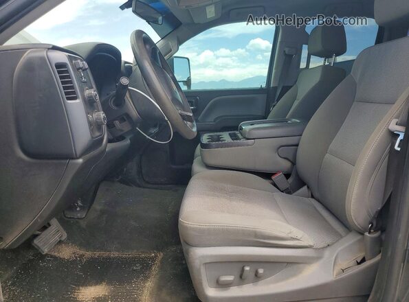 1GCVKNEC7JZ247299 2018 CHEVROLET SILVERADO Угольный Вид салона спереди