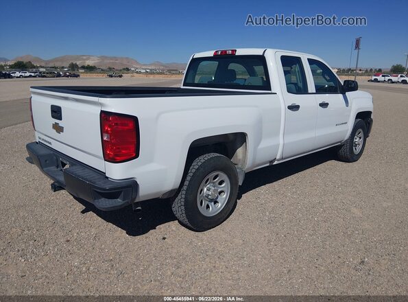 1GCVKNEH2HZ126735 2017 CHEVROLET SILVERADO Белый Задняя правая четверть