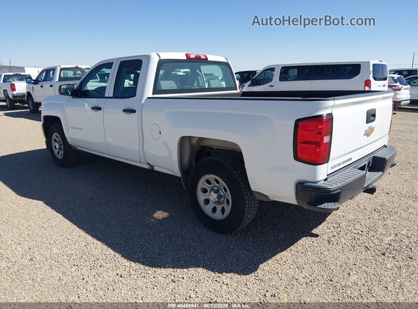 1GCVKNEH2HZ126735 2017 CHEVROLET SILVERADO Белый Задняя левая четверть
