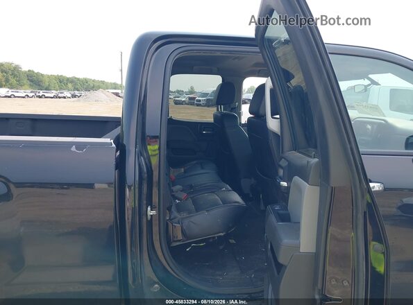 1GCVKPEC1HZ240306 2017 CHEVROLET SILVERADO Black Vista de la etiqueta del VIN