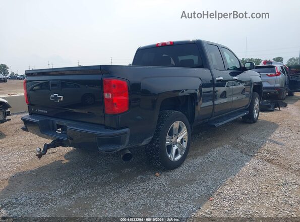 1GCVKPEC1HZ240306 2017 CHEVROLET SILVERADO Black Trasero derecho