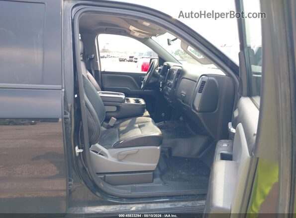 1GCVKPEC1HZ240306 2017 CHEVROLET SILVERADO Black Vista interior delantera