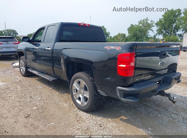 1GCVKPEC1HZ240306 2017 CHEVROLET SILVERADO Black Trasero izquierdo