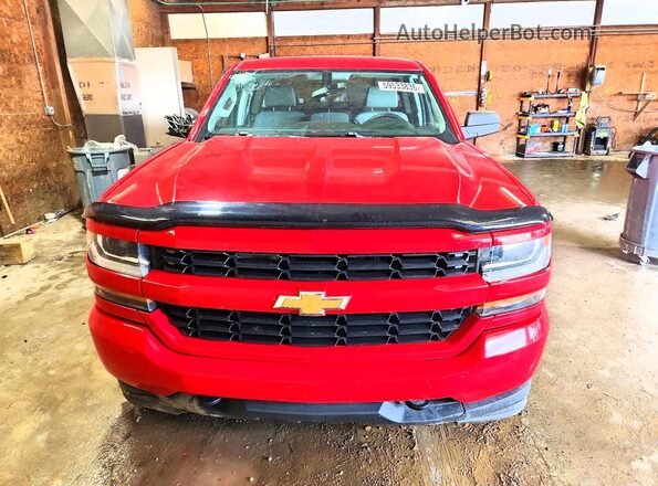 1GCVKPEC2HZ213356 2017 CHEVROLET SILVERADO Red წინა ხედი