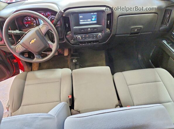1GCVKPEC2HZ213356 2017 CHEVROLET SILVERADO Red წინა პანელის ხედი