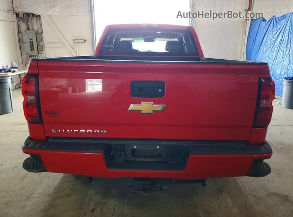 1GCVKPEC5HZ120461 2017 CHEVROLET SILVERADO Red Vista trasera