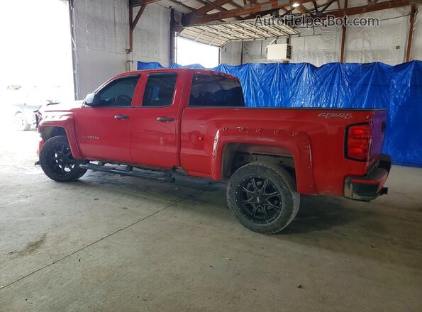 1GCVKPEC5HZ120461 2017 CHEVROLET SILVERADO Red Trasero izquierdo