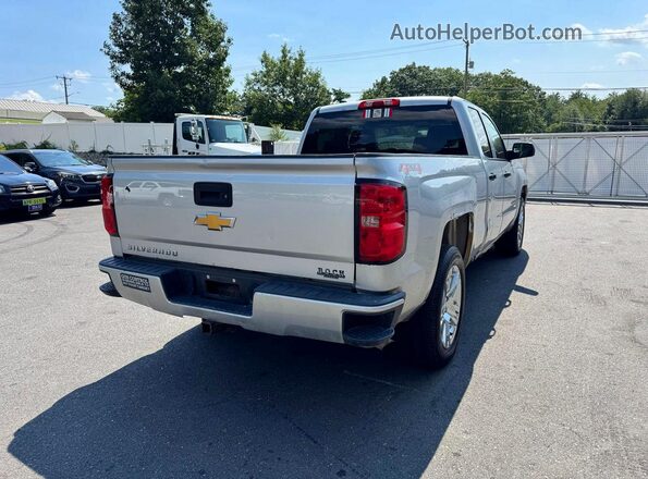 1GCVKPEC7GZ180014 2016 CHEVROLET SILVERADO Серебряный Задняя правая четверть