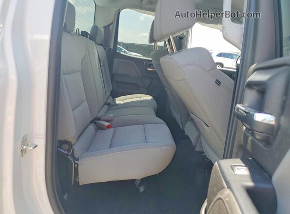 1GCVKPEC7HZ221498 2017 CHEVROLET SILVERADO White Вид задніх сидінь