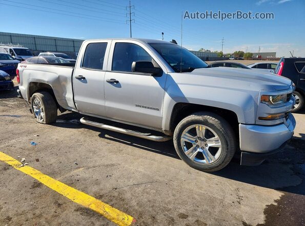 1GCVKPEC7JZ335121 2018 CHEVROLET SILVERADO Silver წინა მარჯვენა