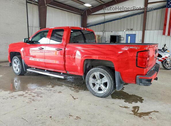 1GCVKPECXHZ135523 2017 CHEVROLET SILVERADO Red უკანა მარცხენა