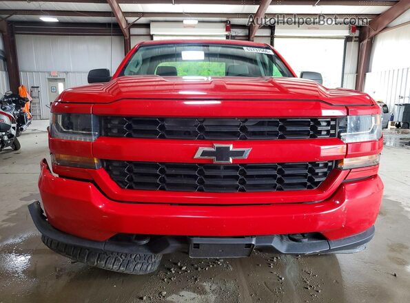 1GCVKPECXHZ135523 2017 CHEVROLET SILVERADO Red წინა ხედი