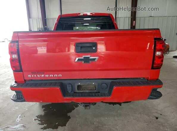 1GCVKPECXHZ135523 2017 CHEVROLET SILVERADO Red უკანა ხედი