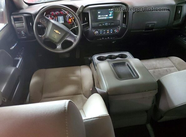 1GCVKPECXHZ135523 2017 CHEVROLET SILVERADO Red წინა პანელის ხედი