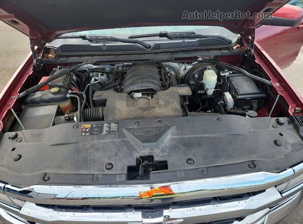 1GCVKREC0GZ407426 2016 CHEVROLET SILVERADO Burgundy Սալոնի հետևի տեսք