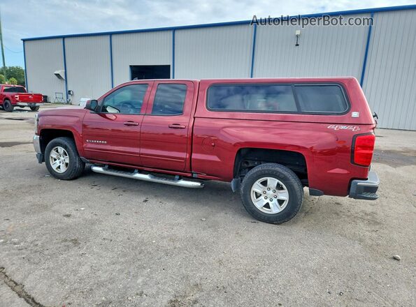 1GCVKREC0GZ407426 2016 CHEVROLET SILVERADO Burgundy Հետևի ձախ