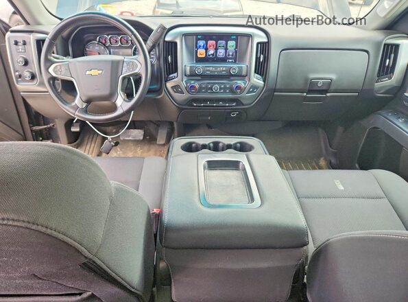 1GCVKREC0HZ276712 2017 CHEVROLET SILVERADO Серый Вид панели приборов