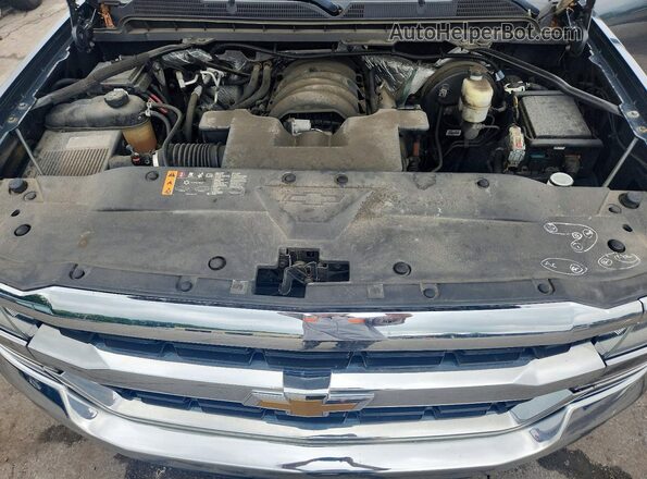 1GCVKREC0JZ232781 2018 CHEVROLET SILVERADO Gray Rear interior view