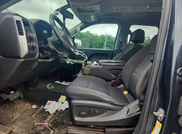 1GCVKREC0JZ232781 2018 CHEVROLET SILVERADO Gray Front interior view