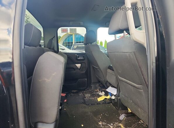 1GCVKREC0JZ242811 2018 CHEVROLET SILVERADO Черный Вид задних сидений