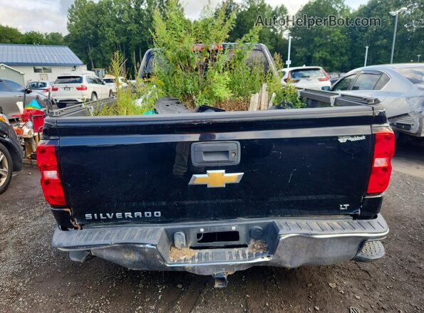 1GCVKREC0JZ242811 2018 CHEVROLET SILVERADO Черный Вид сзади