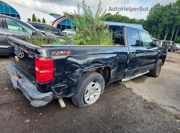 1GCVKREC0JZ242811 2018 CHEVROLET SILVERADO Черный Задняя правая четверть