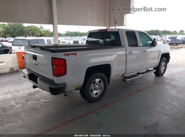 1GCVKREC0JZ283973 2018 CHEVROLET SILVERADO White Trasero derecho