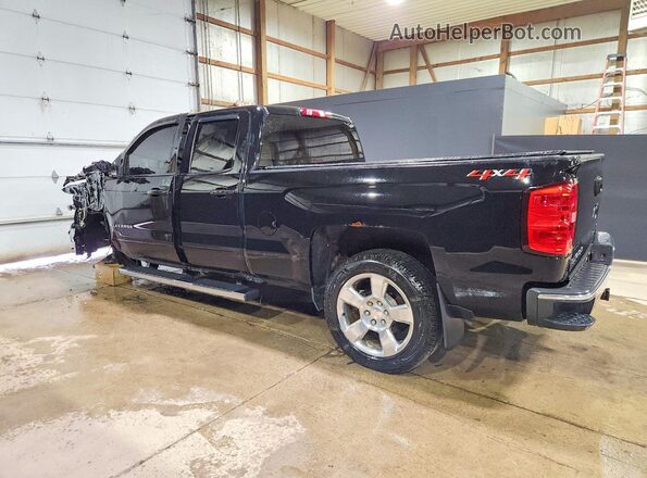 1GCVKREC0JZ360812 2018 CHEVROLET SILVERADO Black Հետևի ձախ