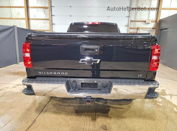 1GCVKREC0JZ360812 2018 CHEVROLET SILVERADO Black Հետևի տեսք