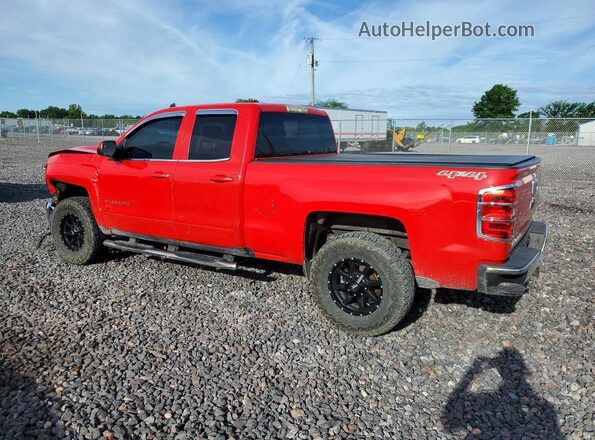 1GCVKREC1HZ107024 2017 CHEVROLET SILVERADO Red Задня ліва чверть