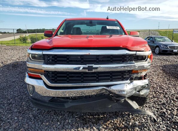 1GCVKREC1HZ107024 2017 CHEVROLET SILVERADO Red Вид спереду