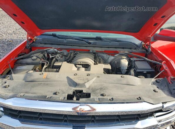 1GCVKREC1HZ107024 2017 CHEVROLET SILVERADO Red Вид задньої частини салону