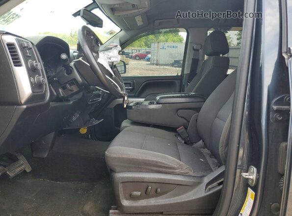 1GCVKREC1HZ202439 2017 CHEVROLET SILVERADO Green Front interior view