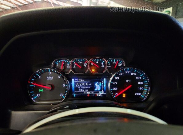 1GCVKREC1HZ238860 2017 CHEVROLET SILVERADO Black Vista del cuadro de instrumentos