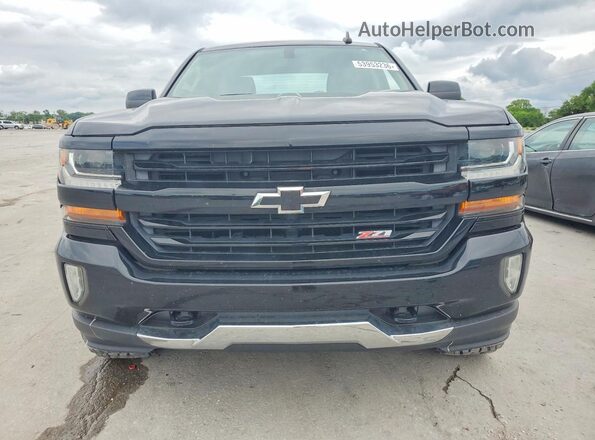 1GCVKREC1HZ330440 2017 CHEVROLET SILVERADO Black Вид спереду