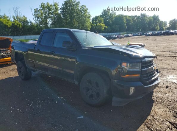 1GCVKREC1JZ146251 2018 CHEVROLET SILVERADO Black Przód prawy